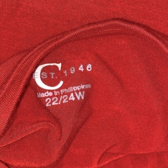 Cato long sleeve T-shirt size 22/24W Sundays are for Jesus Family and football - Picture 5 of 7